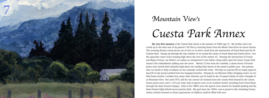 Cuesta Park Mountain View Robert Schick local landscape artist